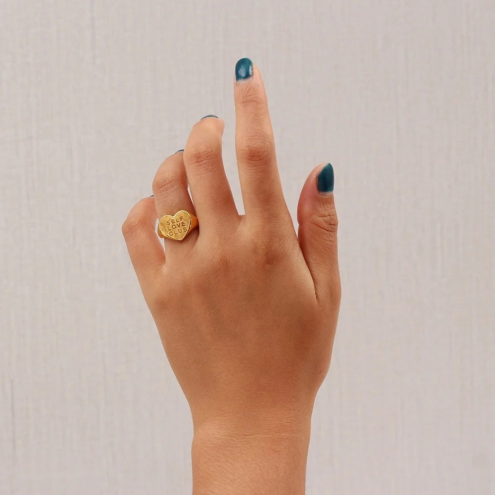 Self Love Club Gold Ring