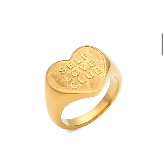 Self Love Club Gold Ring