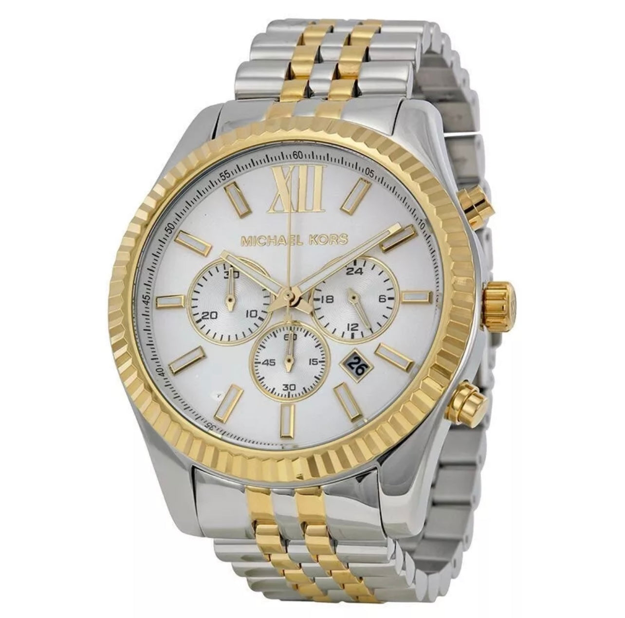 Michael Kors Men's Two-Tone Lexington Watch MK8344
