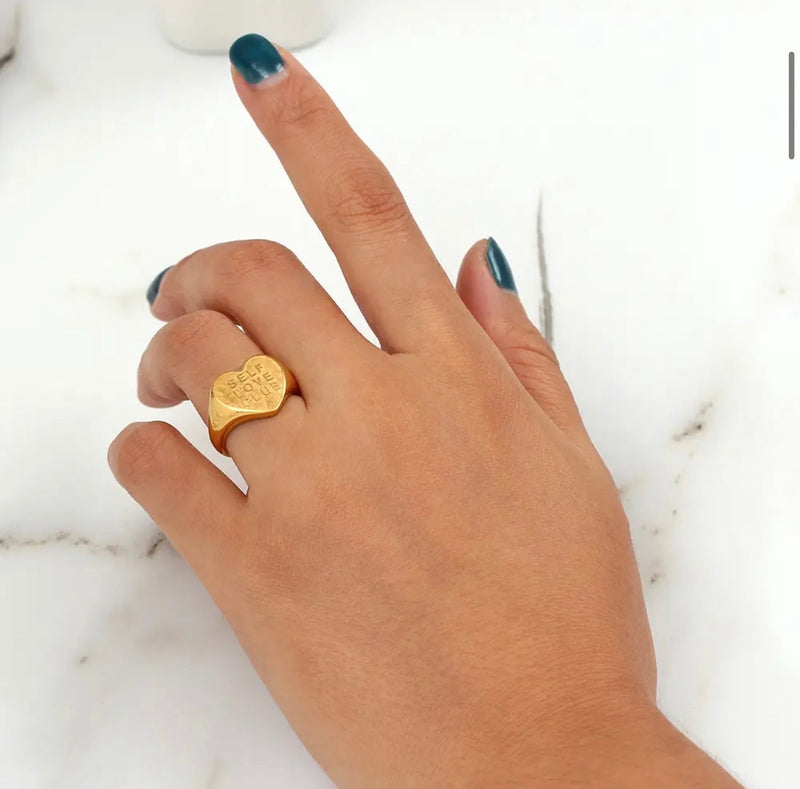 Self Love Club Gold Ring