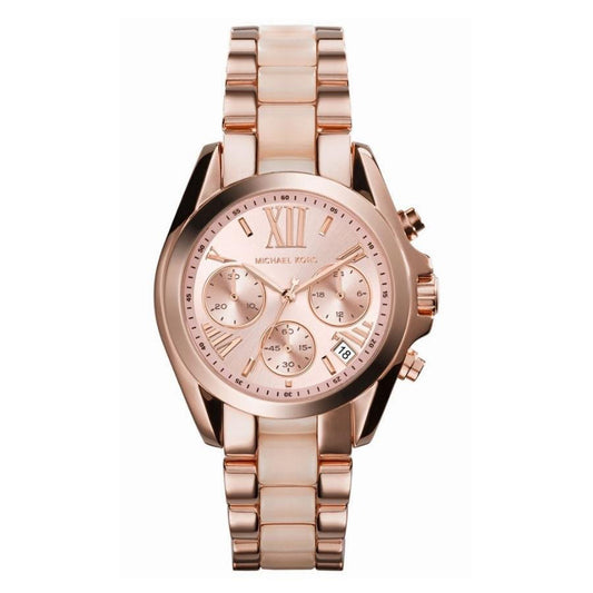 Michael Kors Ladies Brandshaw Mini Rose Gold Watch MK6066