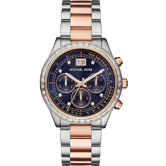 Michael Kors Brinkley Two Tone Watch MK6205