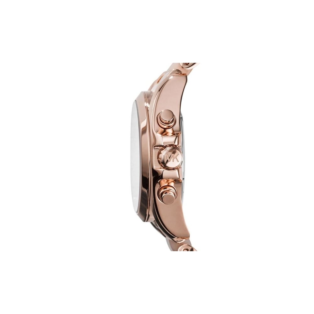 Michael Kors Ladies Brandshaw Mini Rose Gold Watch MK6066
