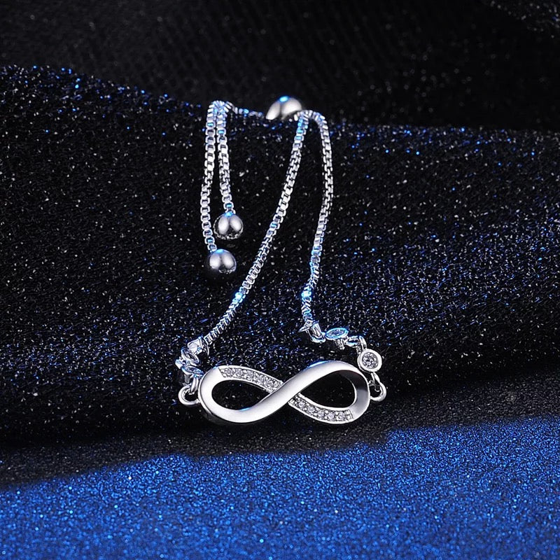 Endless Love Infinity Chain Bracelet