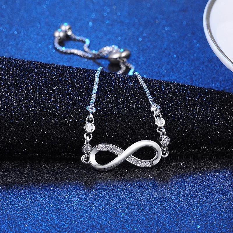 Endless Love Infinity Chain Bracelet