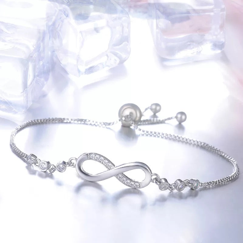Endless Love Infinity Chain Bracelet