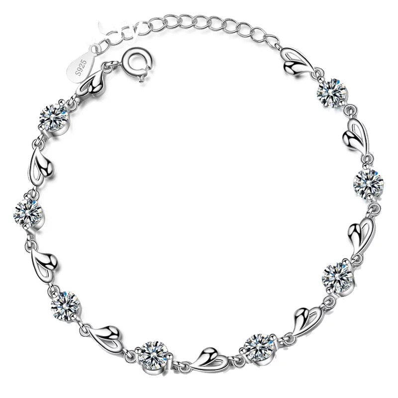 Sterling silver bracelet adjustable shop