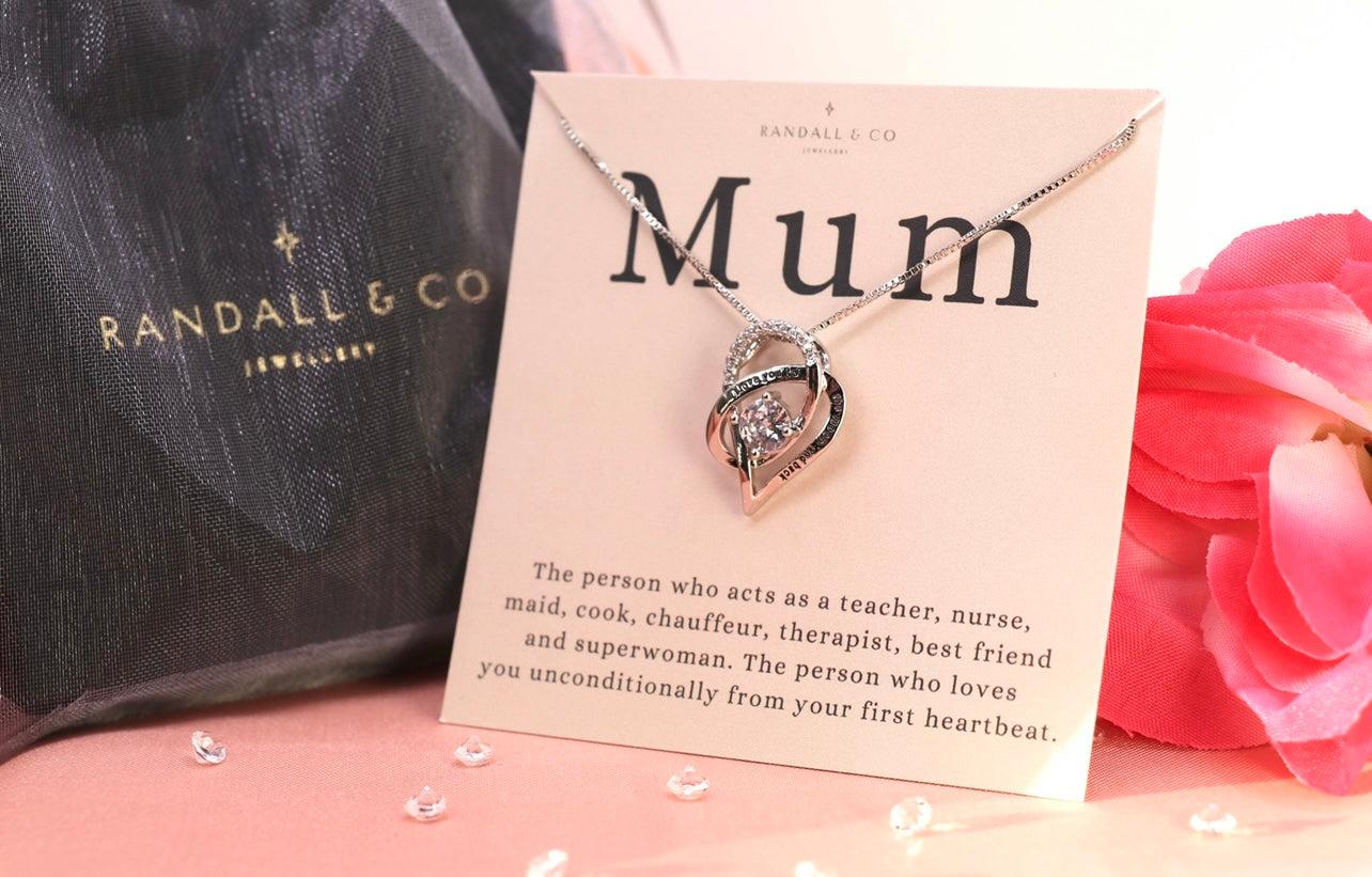 Mum - I Love You To The Moon and Back Necklace