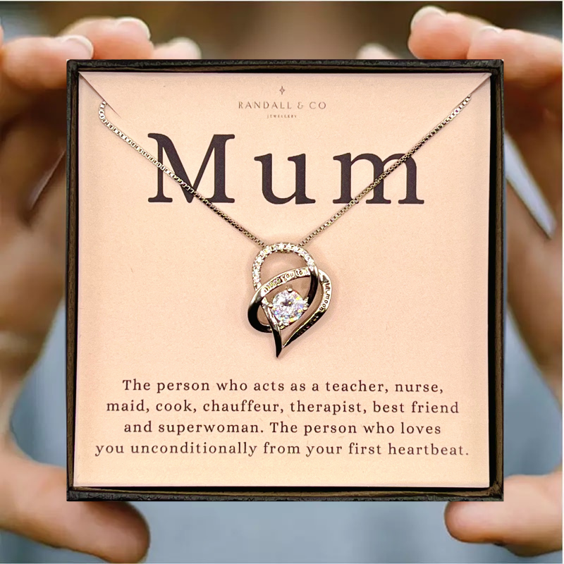 Mum I Love You To The Moon and Back Necklace Randall Co